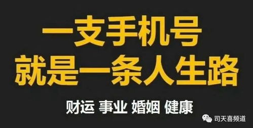 手机号码测吉凶号令天下